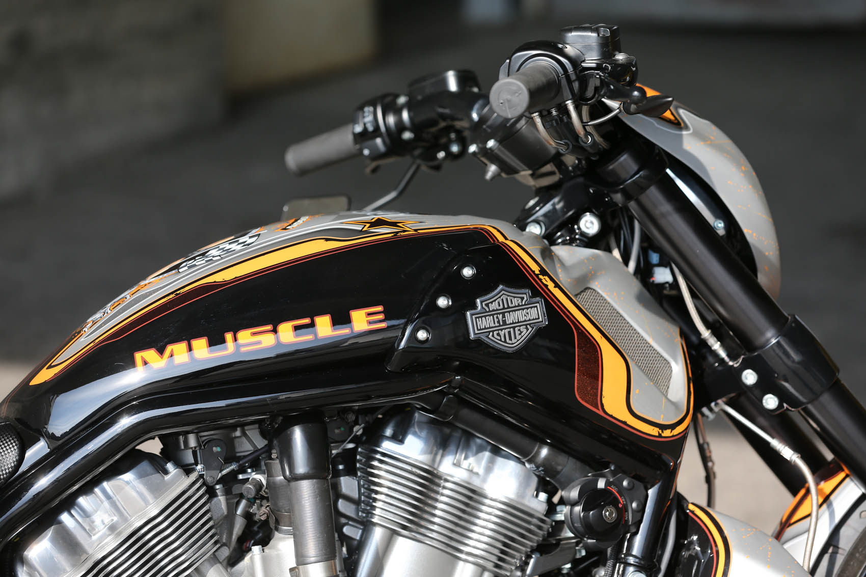 Harley Davidson Custom Lackierung
